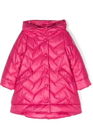 MONNALISA Long-sleeve quilted coat