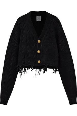Vetements Frayed cardigan