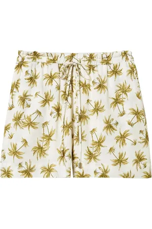 Twin-Set Palm tree-print shorts