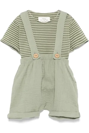TEDDY & MINOU Striped T-shirt and shorts set