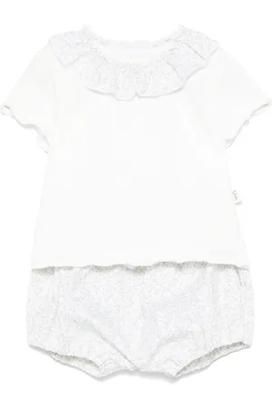 TEDDY & MINOU Floral-print shorts and T-shirt set