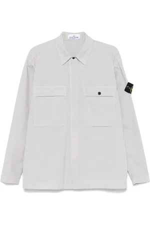 Stone Island Compass-badge shirt