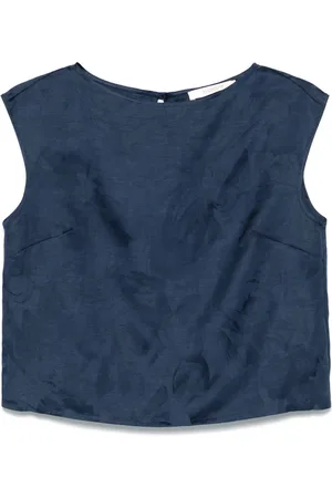 Incotex Floral-jacquard tank top