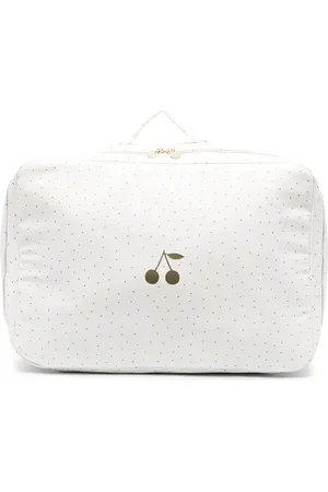 BONPOINT Cherry-print cotton bag