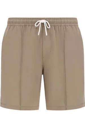 Boggi Milano Pleated swim shorts