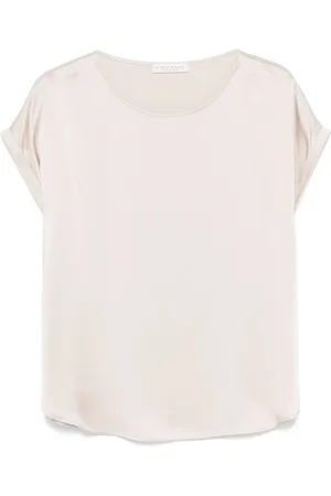 LE TRICOT PERUGIA Satin blouse