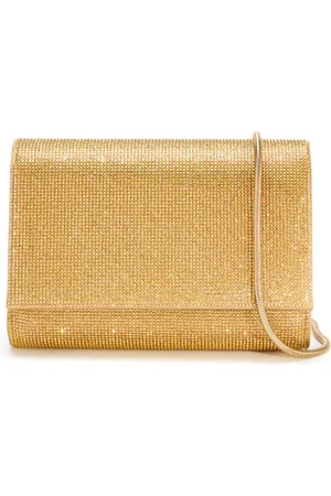RENE CAOVILLA Rhinestone-embellished clutch bag