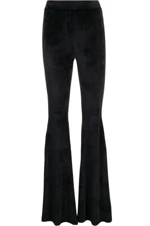GCDS Velvet flared trousers