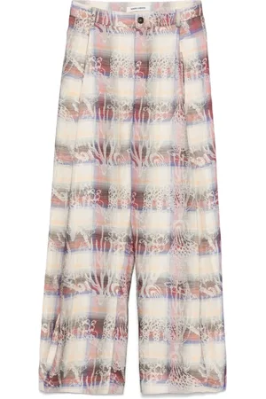 HENRIK VIBSKOV Plaid-check trousers