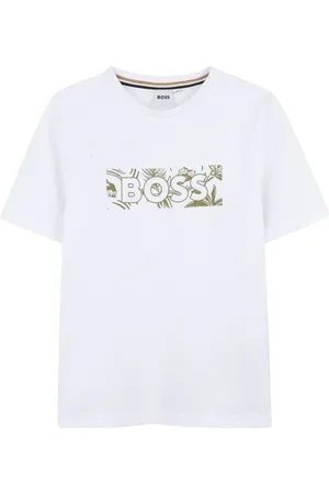 HUGO BOSS Logo-print cotton t-shirt