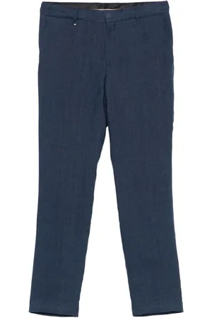 HUGO BOSS Linen tailored trousers
