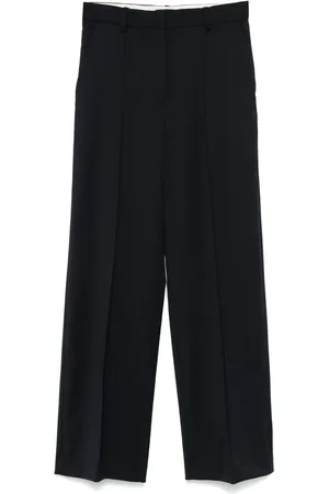 Maje Piped-trim tailored trousers
