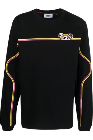 GCDS Logo-print cotton sweatshirt