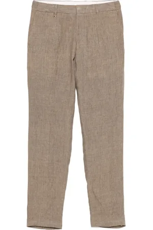 HUGO BOSS Linen tailored trousers