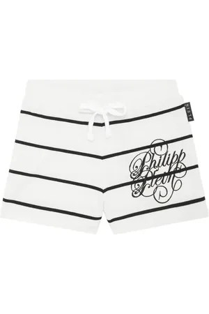 Philipp Plein Ribbed jogging shorts