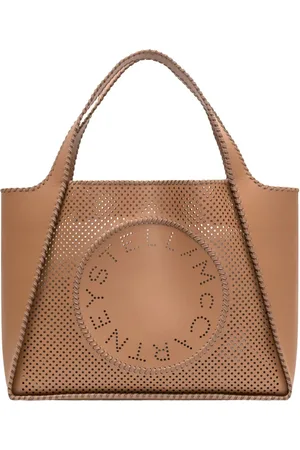 Stella McCartney Logo-perforated tote bag