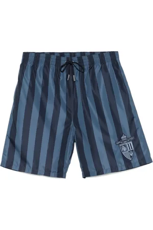 Fendi Striped swim shorts