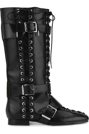 Ganni Lace-up boots