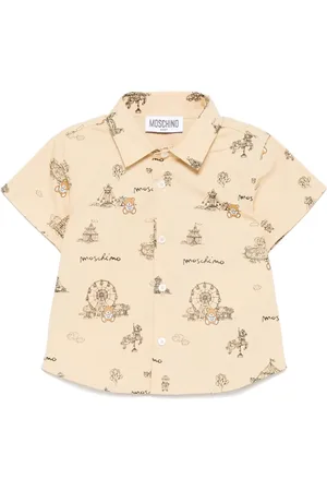 Moschino Teddy-Bear-print shirt