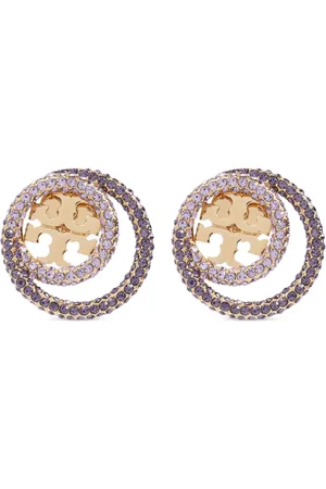 Tory Burch Logo-plaque earrings
