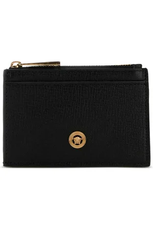 VERSACE Logo card holder