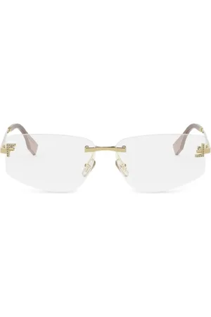 Fendi Rimless glasses