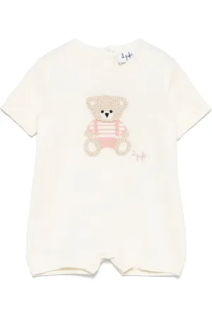 Il gufo Bear-embroidered body