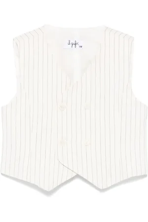 Il gufo Pinstripe waistcoat