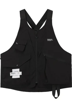 Musium Div. Logo-print waistcoat