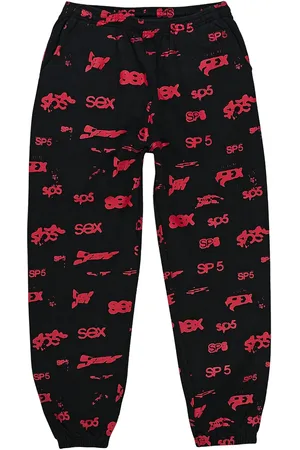 Sp5der Graphic-print " " track pants