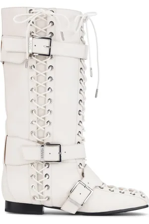 Ganni Lace-up boots