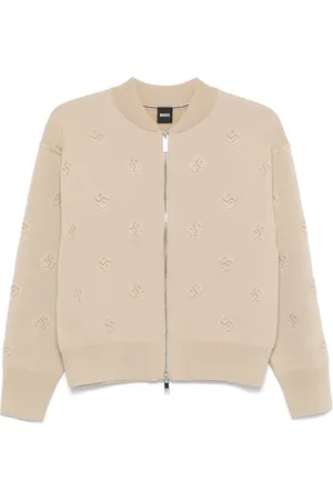 HUGO BOSS Logo-emed cardigan