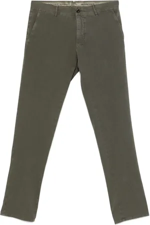 Incotex Twill tapered trousers