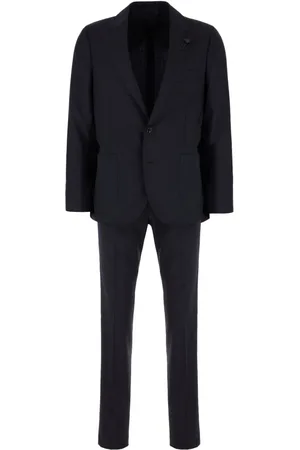 LARDINI Brooch-detail suit