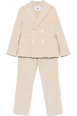 Il gufo Herringbone suit