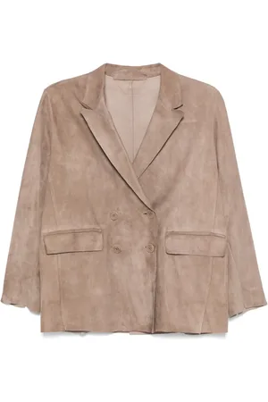 SALVATORE SANTORO Suede blazer