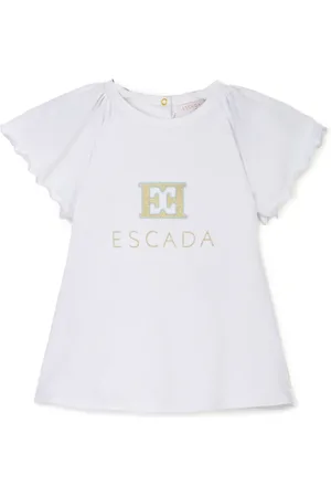 Escada Logo-embroidered dress