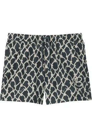 Burberry Nautical knot-print swim shorts