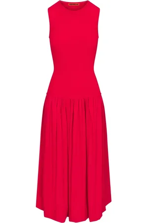 SIMON MILLER Yanez poplin midi dress