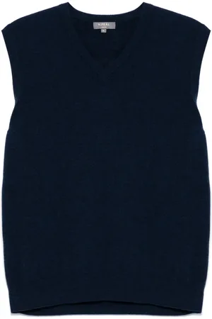 N.PEAL Westminster Slipover sleeveless jumper