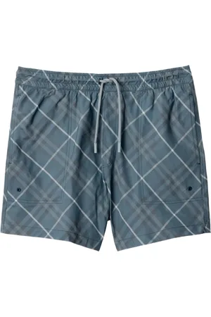 Burberry Checked swim shorts