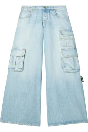 OFF-WHITE Wide-leg cargo jeans