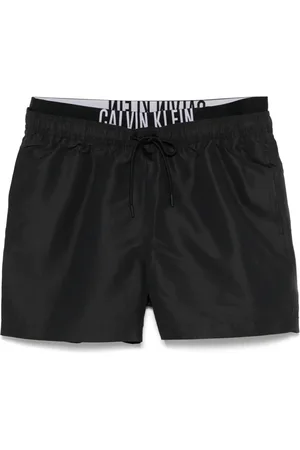 Calvin Klein Double-waistband swim shorts