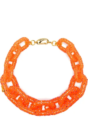 Patrizia Pepe Rhinestone-embellished necklace
