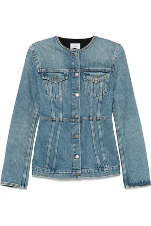 haikure Cinched denim jacket