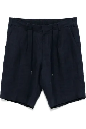 N.PEAL Drawstring deck shorts