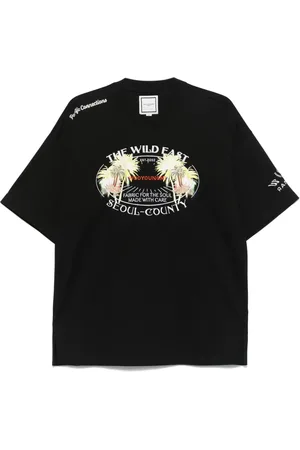 WOOYOUNGMI Palm tree T-shirt