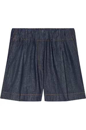 DRIES VAN NOTEN Wide denim shorts