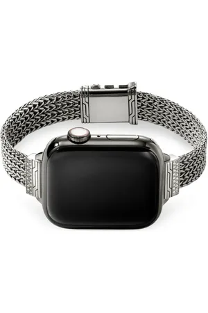 John Hardy Sterling diamond smartwatch strap 12mm