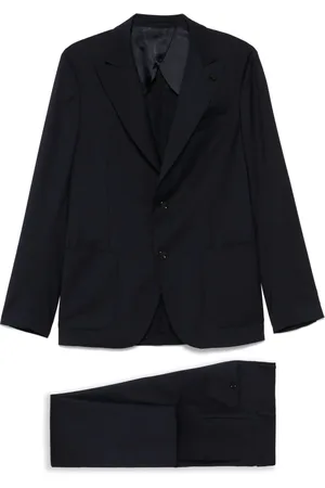 LARDINI Brooch-detail suit